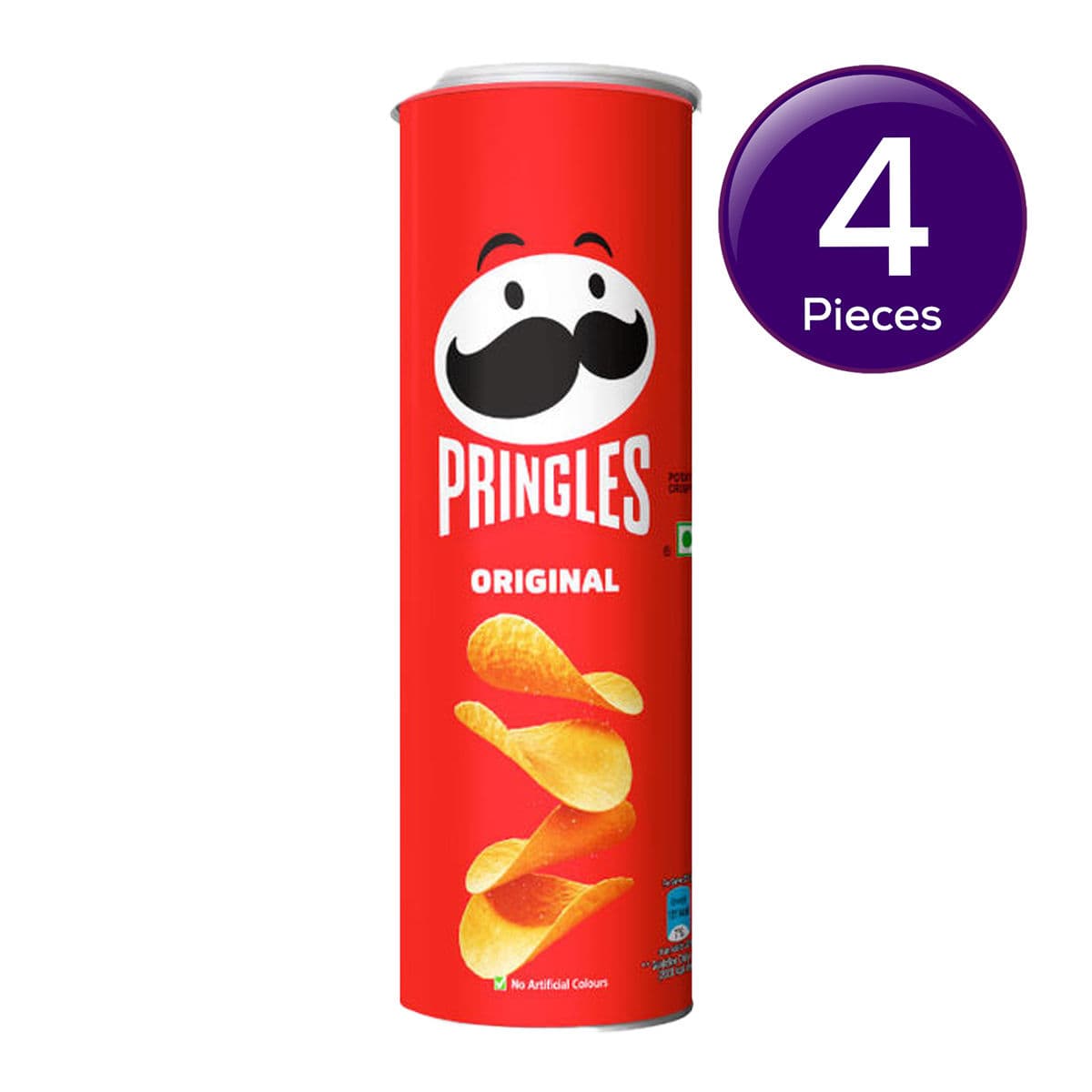 Pringles Potato Chips Original Flavour 107 g Combo - image 1