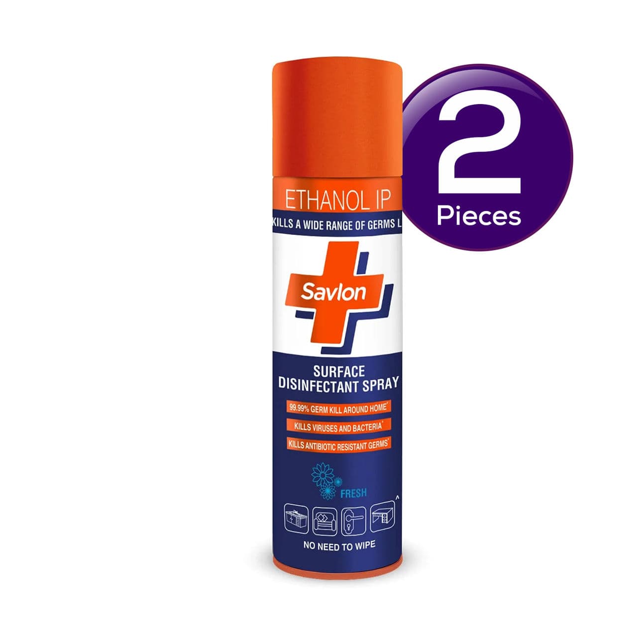 Savlon Surface Disinfectant Sanitizer Spray, Germ Protection on Hard & Soft Surfaces 170 g Combo - image 1