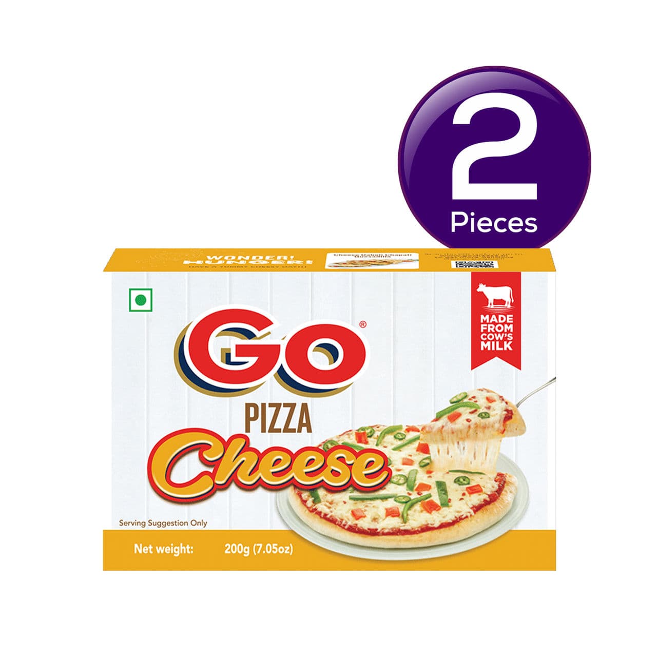Go Pizza Cheese 200 g Combo - image 1