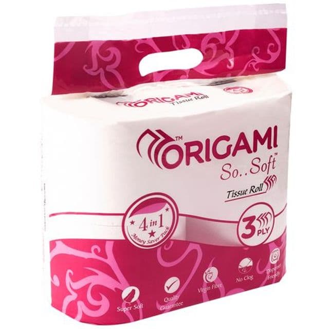 Origami So Soft 3 Ply Toilet Roll - image 1